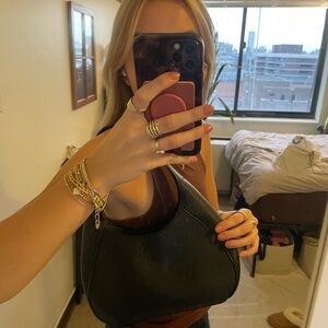 Mango Black Shoulder Bag